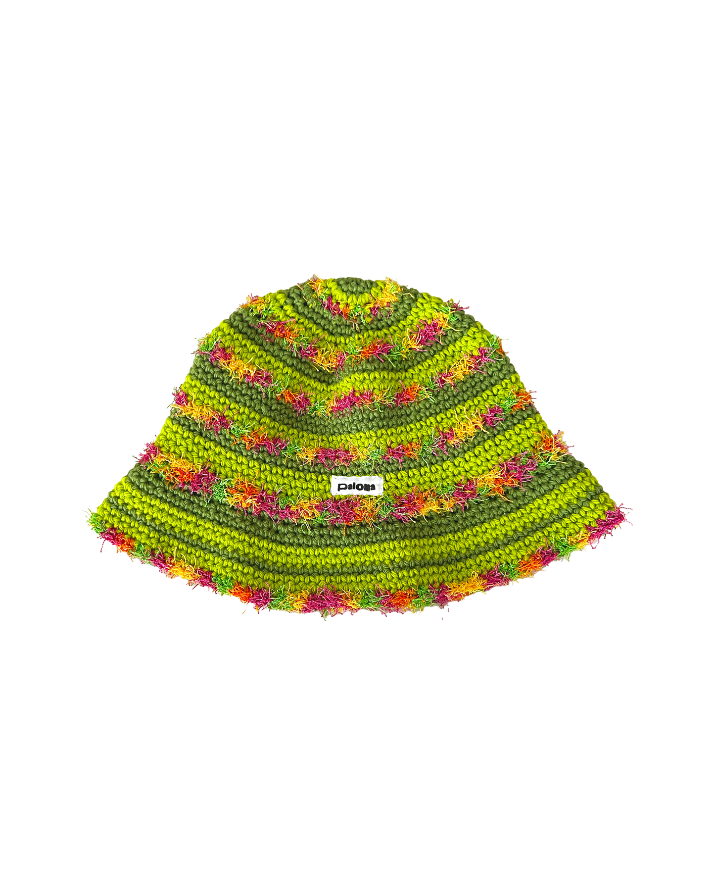 Fuzzy Kiwi Crochet Bucket Hat * LIMITED EDITION