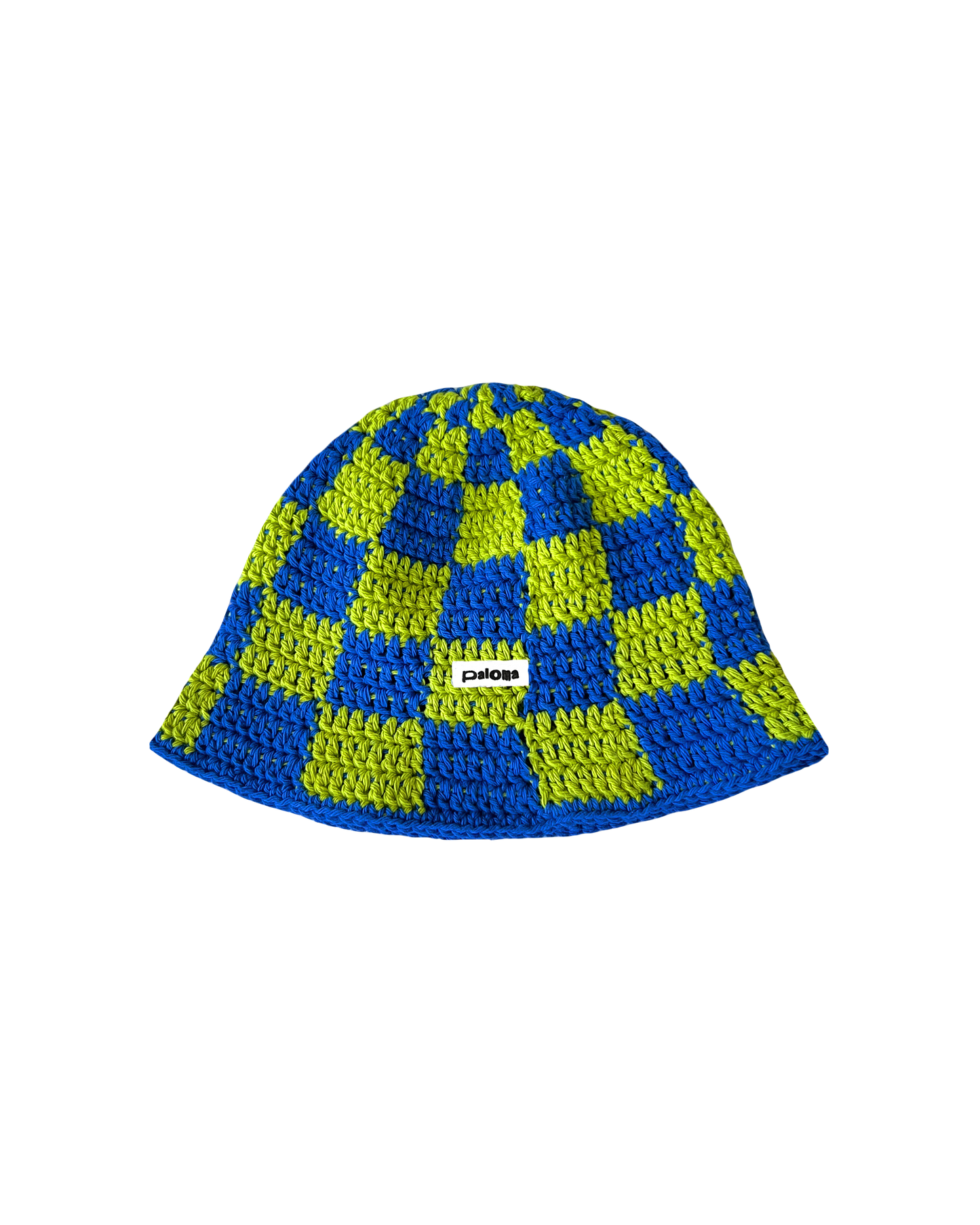 Blueberry Lime Crochet Bucket Hat