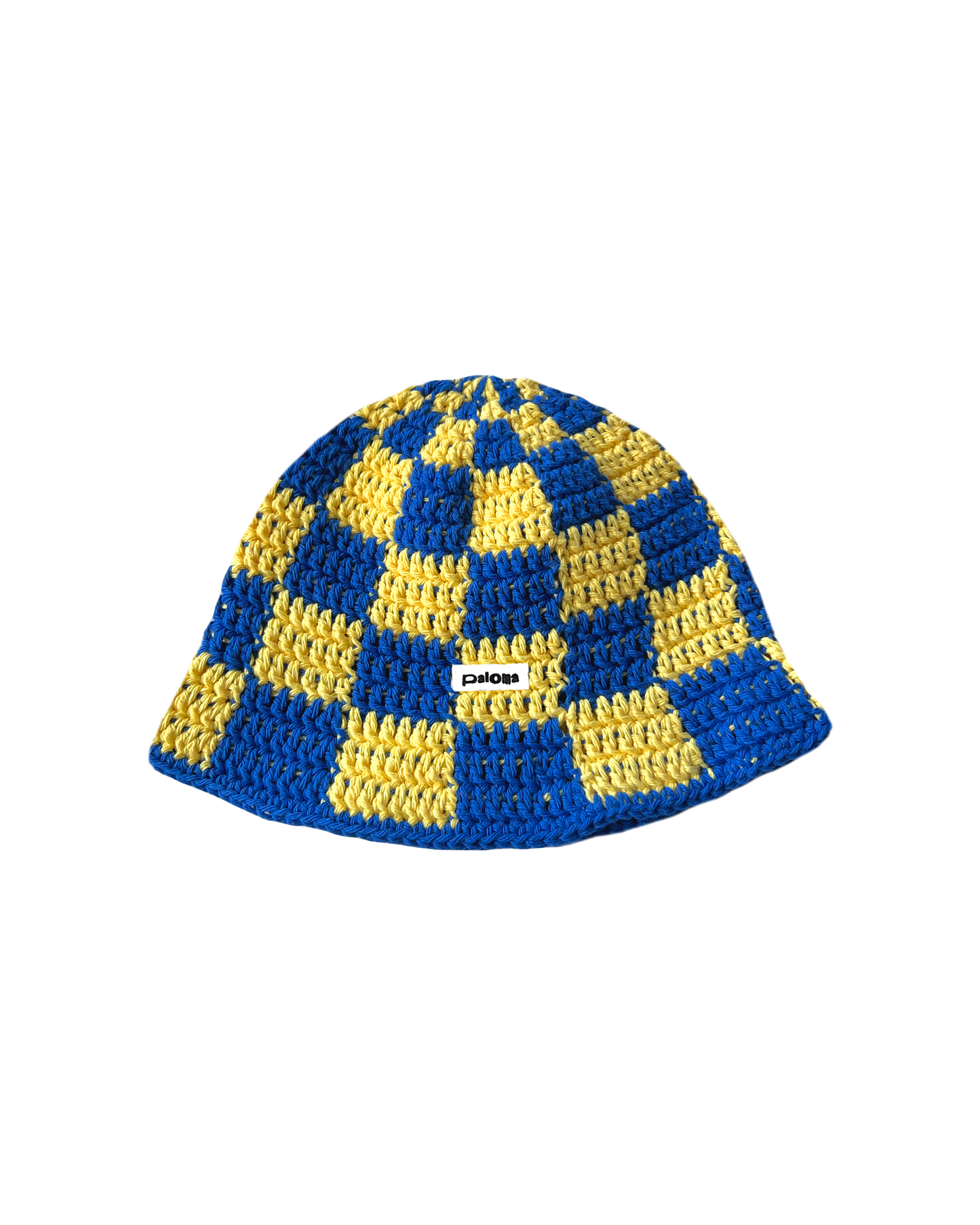 Blue Maracuja Crochet Bucket Hat