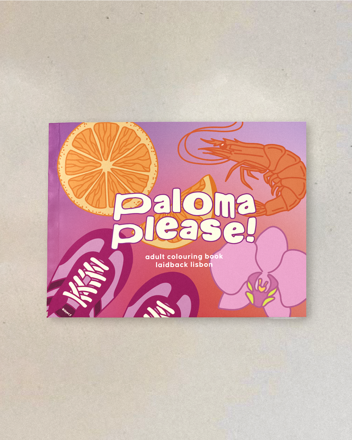 Laidback Lisbon - Paloma Please! Coloring Book
