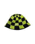 Sour Lime Crochet Bucket Hat