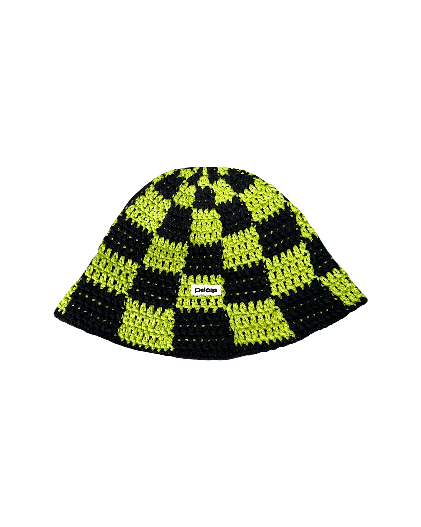 Sour Lime Crochet Bucket Hat