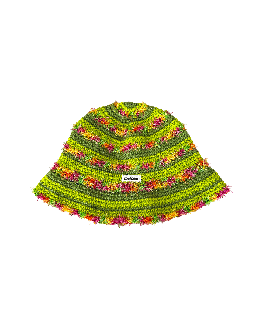 Fuzzy Kiwi Crochet Bucket Hat * LIMITED EDITION