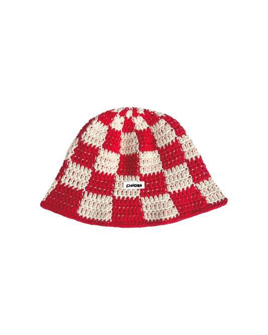 Strawberry Crochet Bucket Hat