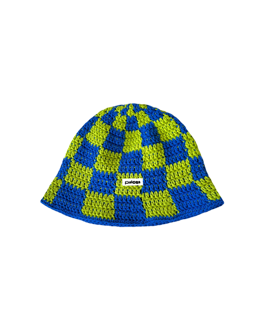 Blueberry Lime Crochet Bucket Hat
