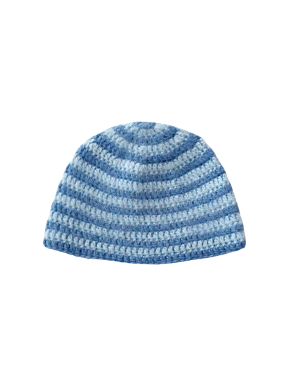 Winter Sorbet Mohair Skull Beanie