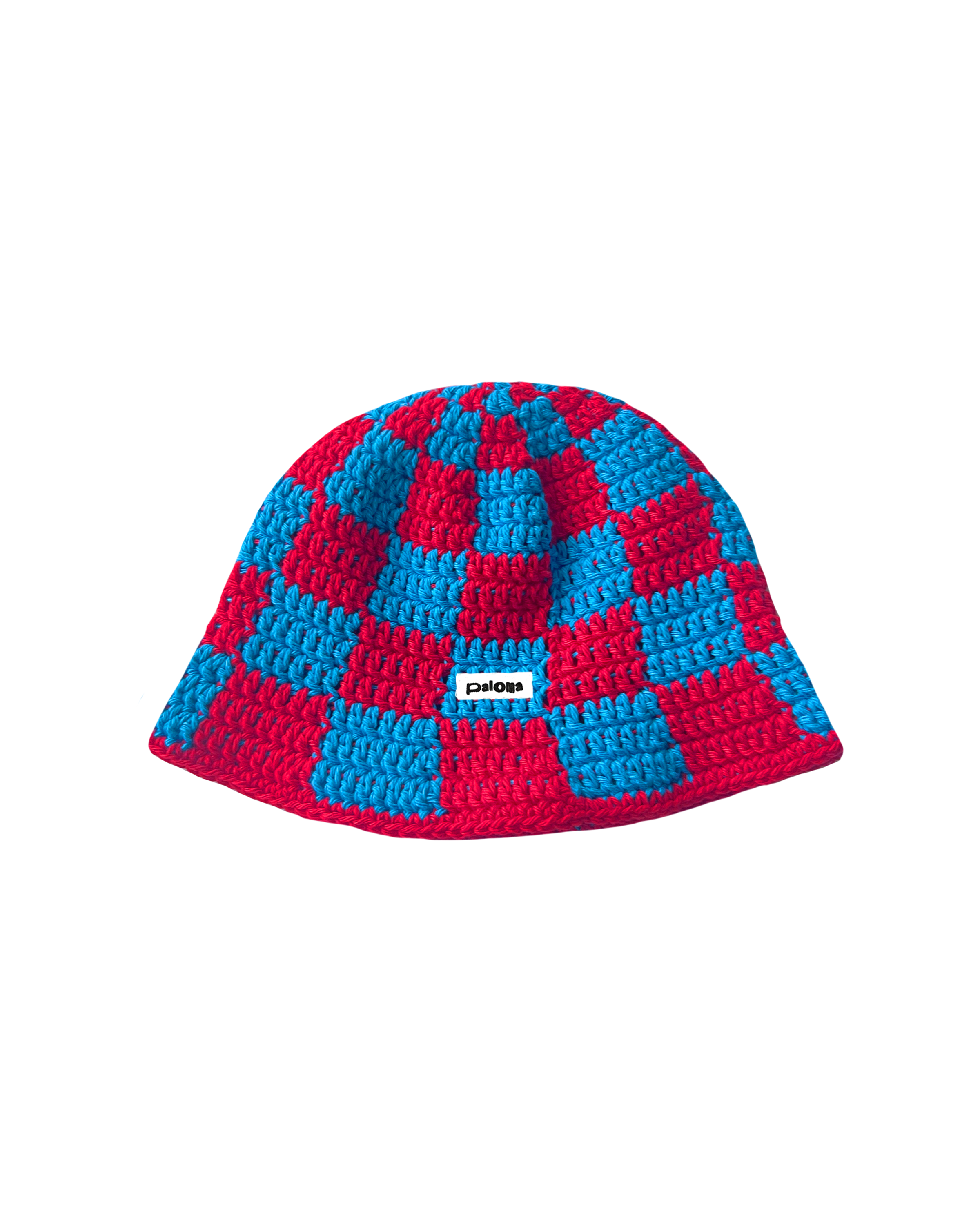 Blue Crush Crochet Bucket Hat