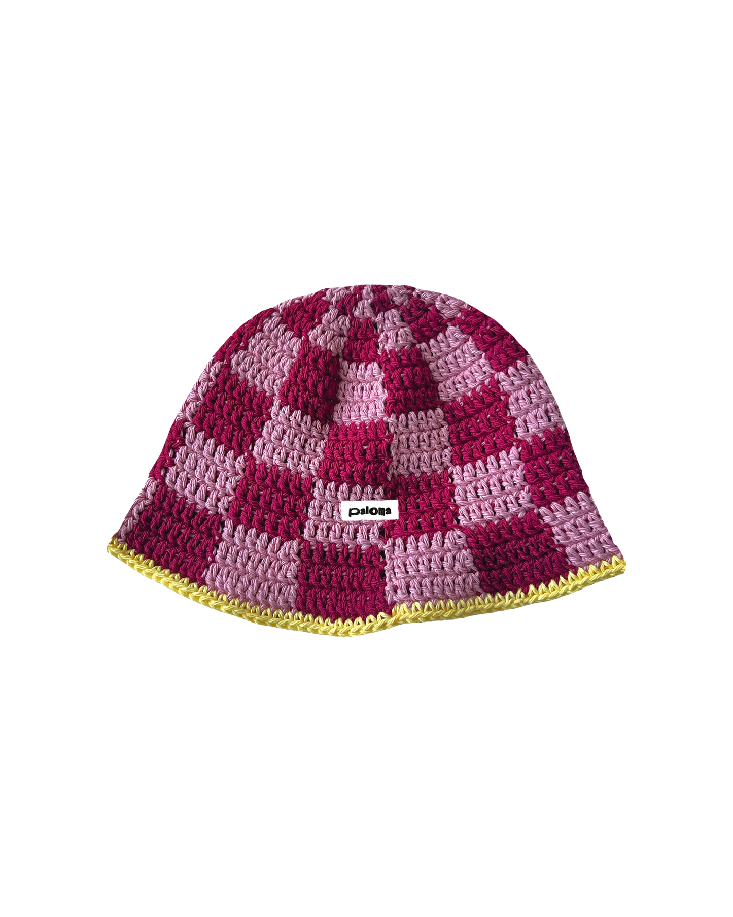 Cherry Lemon Twist Crochet Bucket Hat