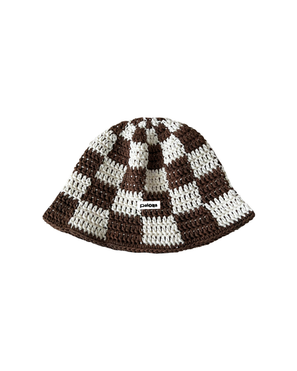 Espresso Crochet Bucket Hat