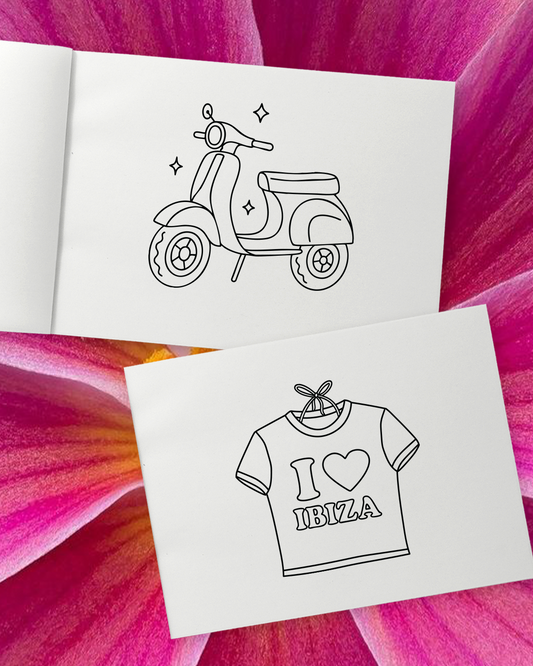 White Isle - Paloma Please! Coloring Book