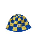 Blue Maracuja Crochet Bucket Hat