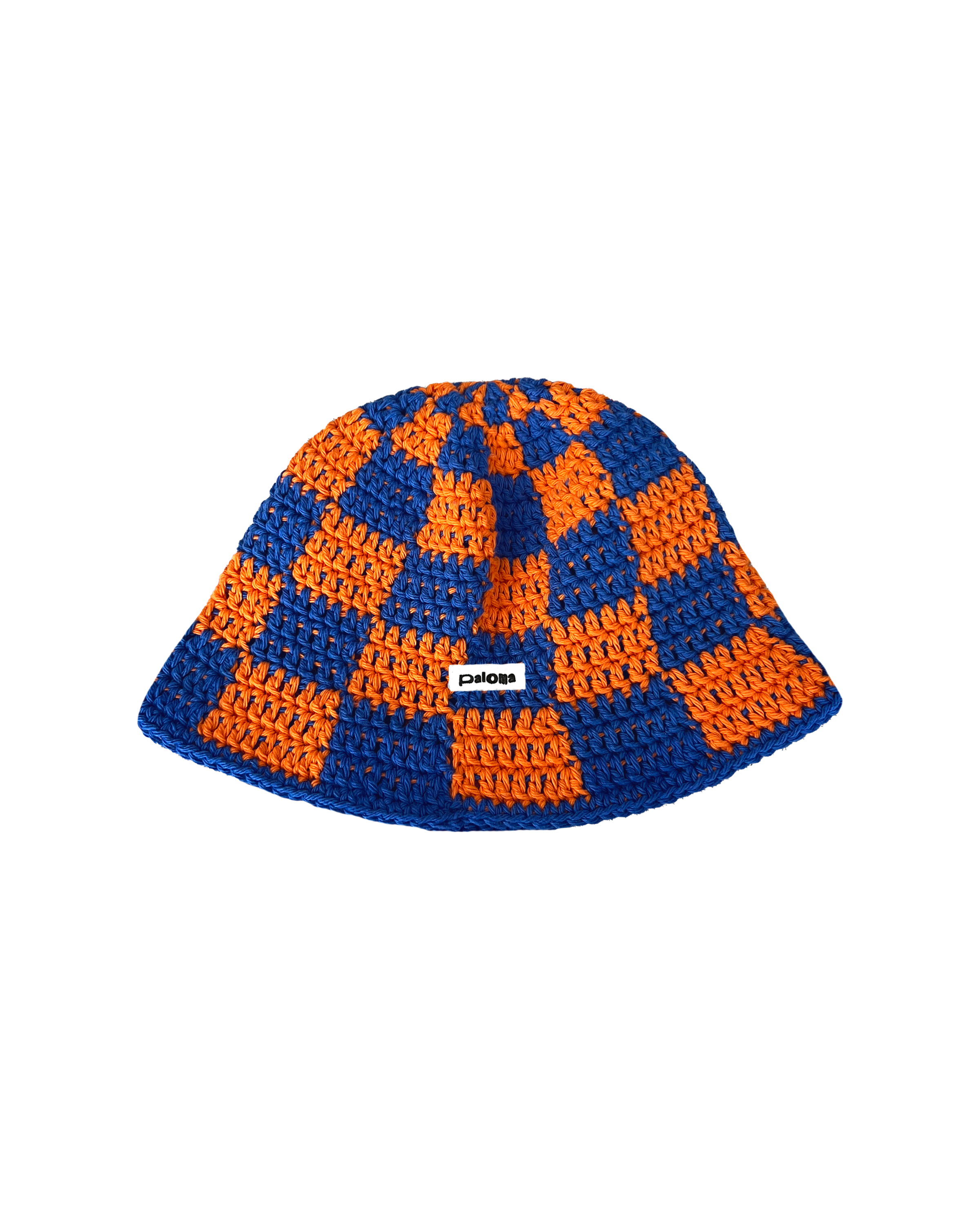 Berry Tangerine Crochet Bucket Hat