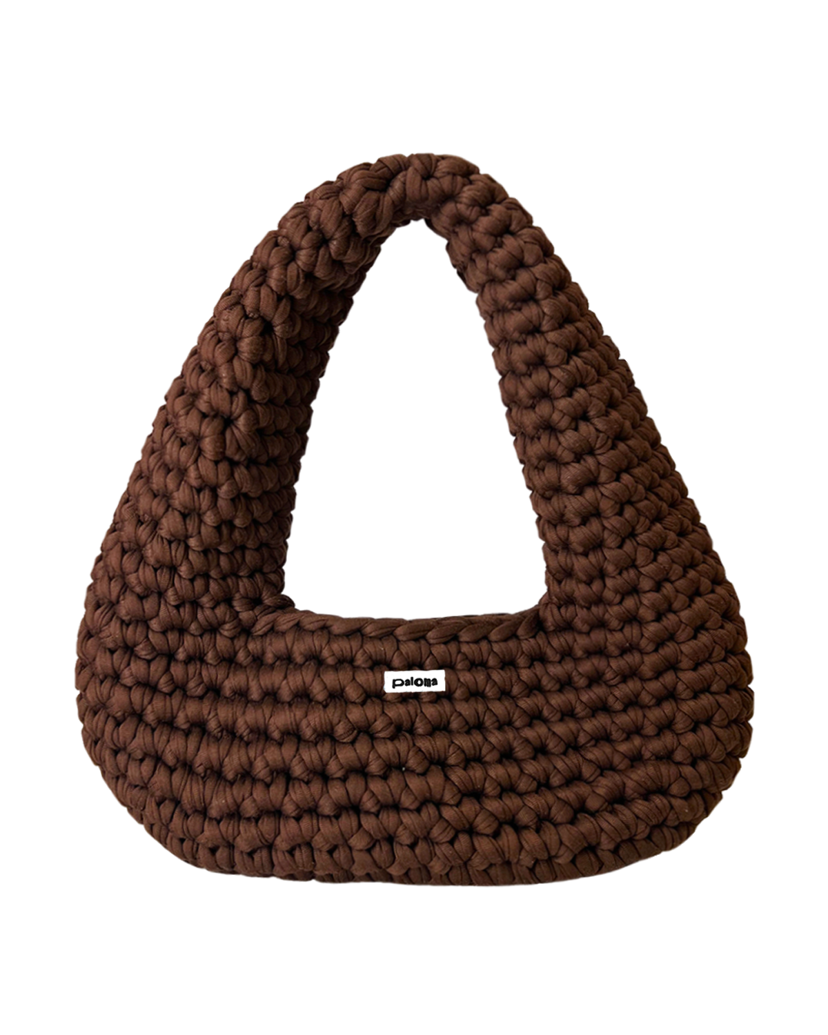Espresso Martini Crochet Shoulder Bag