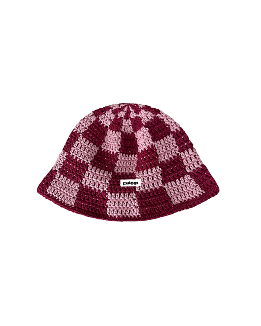 Cherry Crochet Bucket Hat