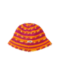 Fuzzy Peach Crochet Bucket Hat * LIMITED EDITION