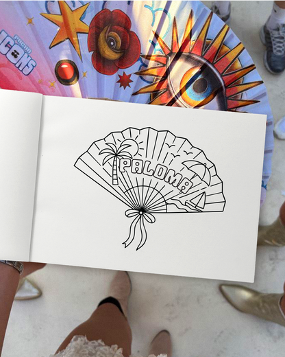 White Isle - Paloma Please! Coloring Book