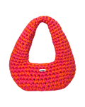 Peach Bellini Crochet Shoulder Bag